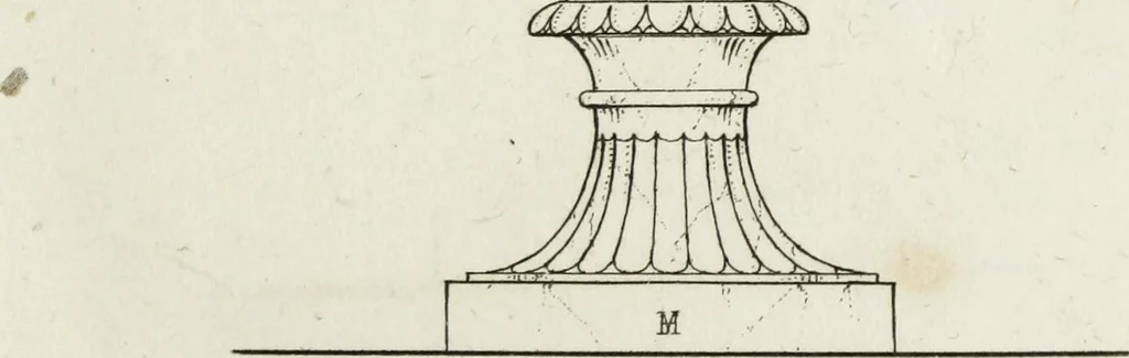 An illustration from A collection of vases, altars, paterae, tripods, candelabra sarcophagi, &c. from various museums and collections : engraved on 170 plates, 1814, leaf 112