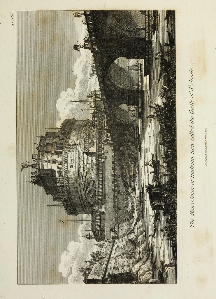 An illustration from A collection of vases, altars, paterae, tripods, candelabra sarcophagi, &c. from various museums and collections : engraved on 170 plates, 1814, leaf 286