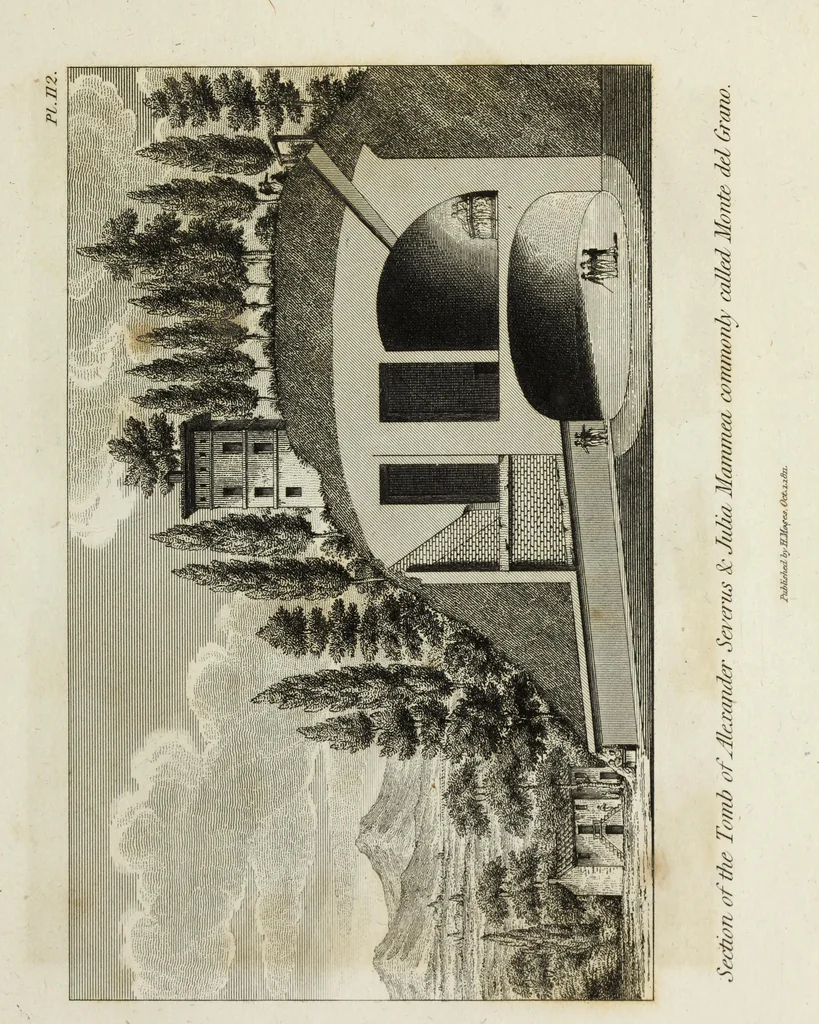 An illustration from A collection of vases, altars, paterae, tripods, candelabra sarcophagi, &c. from various museums and collections : engraved on 170 plates, 1814, leaf 300