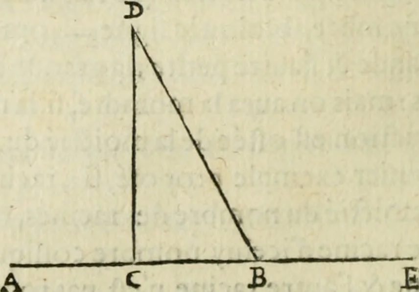 An illustration from Collection ov recveil de divers traictez mathematiqves. A sçauoir; d'arithmetiqve, d'algebre, de la solution de diuers problemes & questions, tant geometriques, qu'astronomiques. Comme aussi de plusieurs moyens pour mesurer toutes sortes de quantitez, soient lignes, superficies & corps. Item, de la sphere du monde, auec l'vsage & pratique tant de l'astrolabe, du quarré geometrique, & des globes, que du compas de proportion: et encore de la construction des fortifications practiquées aux Pays Bas, 1621, leaf 189