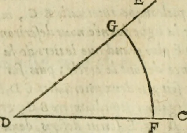 An illustration from Collection ov recveil de divers traictez mathematiqves. A sçauoir; d'arithmetiqve, d'algebre, de la solution de diuers problemes & questions, tant geometriques, qu'astronomiques. Comme aussi de plusieurs moyens pour mesurer toutes sortes de quantitez, soient lignes, superficies & corps. Item, de la sphere du monde, auec l'vsage & pratique tant de l'astrolabe, du quarré geometrique, & des globes, que du compas de proportion: et encore de la construction des fortifications practiquées aux Pays Bas, 1621, leaf 253