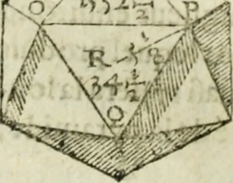 An illustration from Collection ov recveil de divers traictez mathematiqves. A sçauoir; d'arithmetiqve, d'algebre, de la solution de diuers problemes & questions, tant geometriques, qu'astronomiques. Comme aussi de plusieurs moyens pour mesurer toutes sortes de quantitez, soient lignes, superficies & corps. Item, de la sphere du monde, auec l'vsage & pratique tant de l'astrolabe, du quarré geometrique, & des globes, que du compas de proportion: et encore de la construction des fortifications practiquées aux Pays Bas, 1621, leaf 531