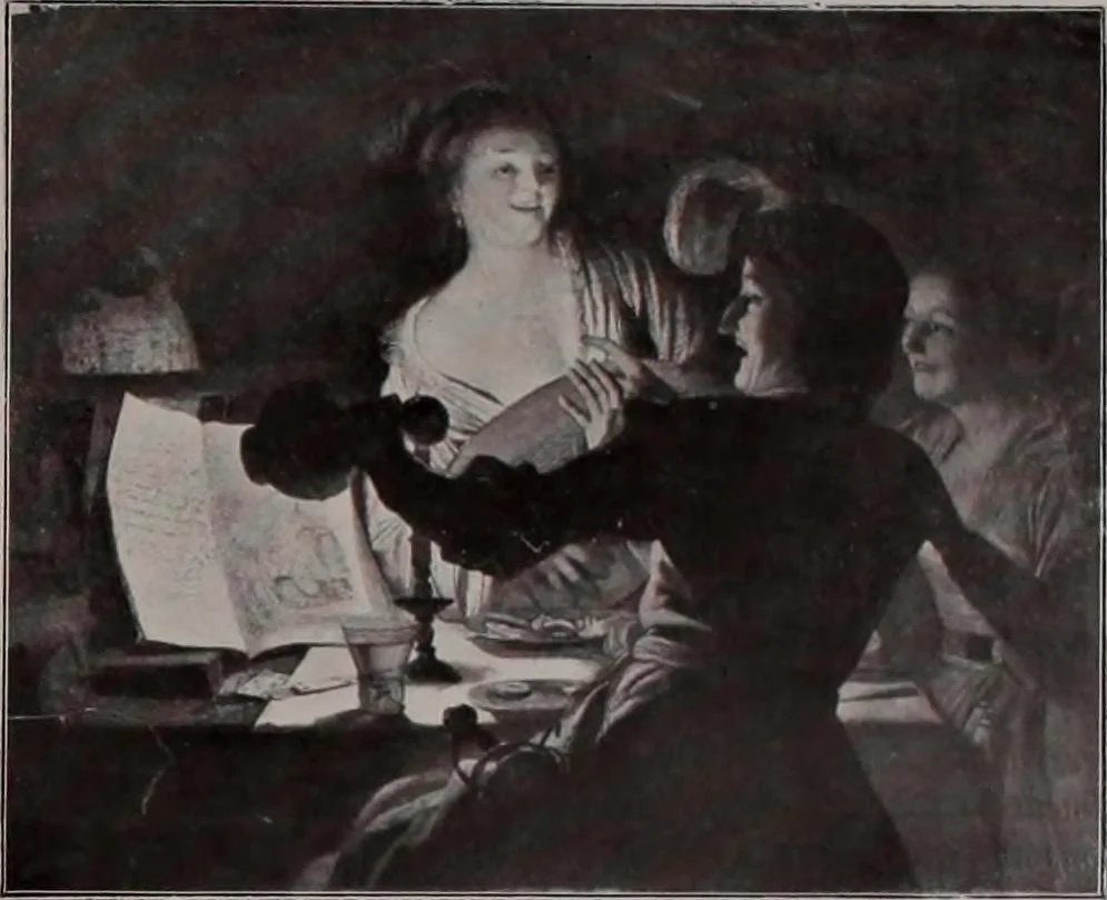 An illustration from Collection Pacully, 1900, leaf 20