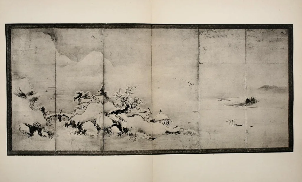 An illustration from Collection P. Barboutau : Peintures-estampes & Objets d'Art du Japon dont la vente aura lieu le 3 juin et jours suivants, a l'Hotel Drouot, Salle N8, 1904, leaf 109