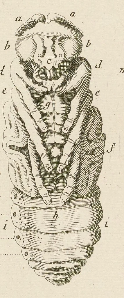 An illustration from [Collection of proofs before plate numbers of some of the plates in Bybel der Natuure=Biblia naturae], 1700, leaf 45