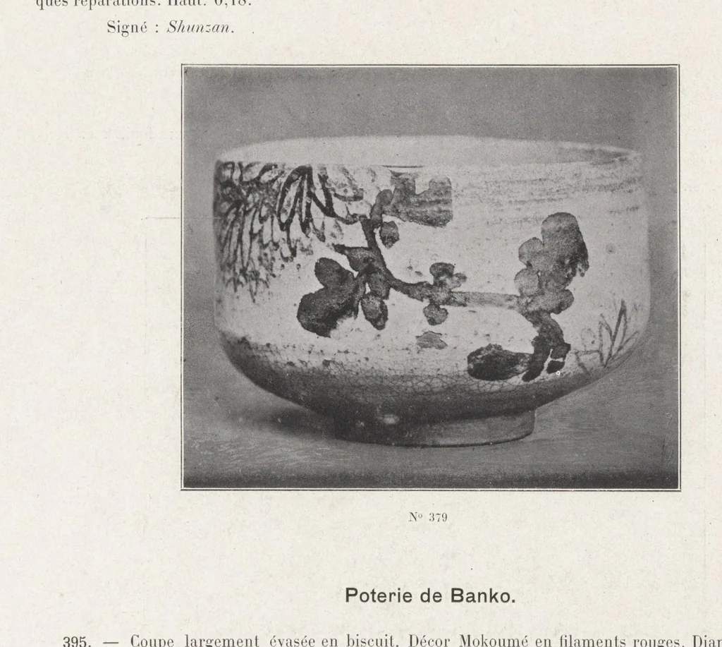 An illustration from Collection S. Bing. : Objets d'art et peintures du Japon et de la Chine dont la vente aura lieu du lundi 7 au samedi 12 mai 1906 inclus dans les galeries de MM. Durand-Ruel, 1906, leaf 66
