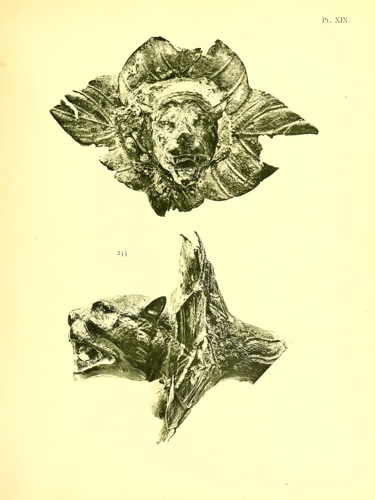 An illustration from Collections de feu M. Jean P. Lambros d'Athenes et de M. Giovanni Dattari du Caire, 1912, leaf 115