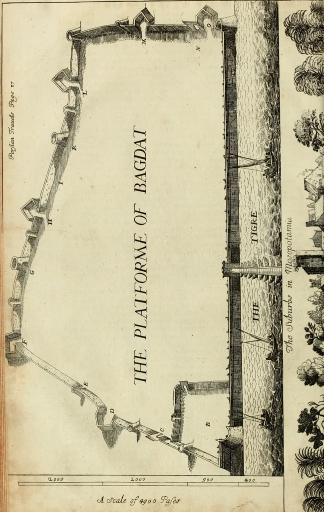An illustration from Collections of travels through Turkey into Persia, and the East-Indies : Giving an account of the present state of those countries ..., 1684, leaf 117