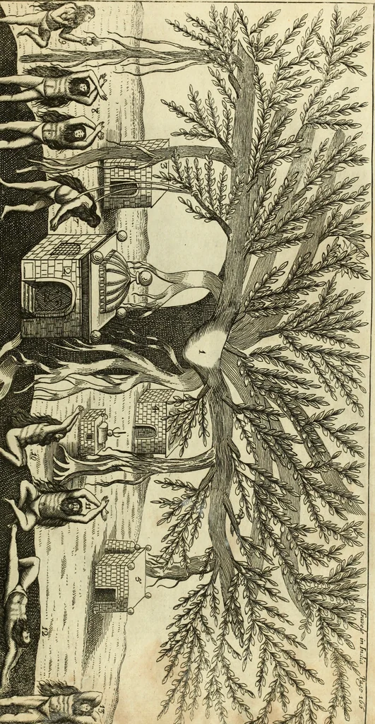 An illustration from Collections of travels through Turkey into Persia, and the East-Indies : Giving an account of the present state of those countries ..., 1684, leaf 488