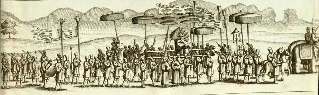 An illustration from Collections of travels through Turkey into Persia, and the East-Indies : Giving an account of the present state of those countries ..., 1684, leaf 806