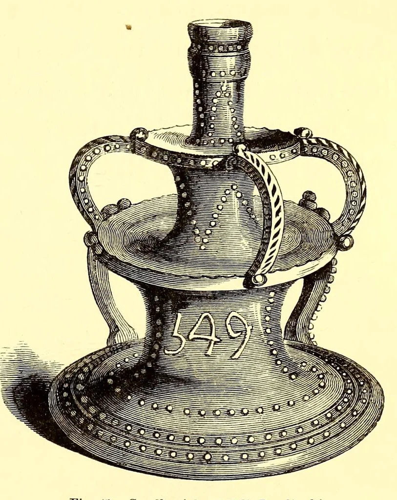 An illustration from Collections towards a history of pottery and porcelain, in the 15th, 16th, 17th, and 18th centuries: with a description of the manufacture, a glossary, and a list of monograms, 1850, leaf 153