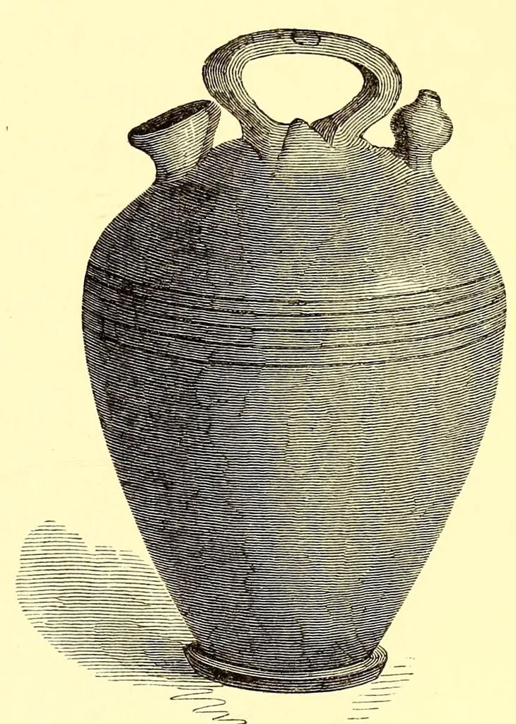 An illustration from Collections towards a history of pottery and porcelain, in the 15th, 16th, 17th, and 18th centuries: with a description of the manufacture, a glossary, and a list of monograms, 1850, leaf 305