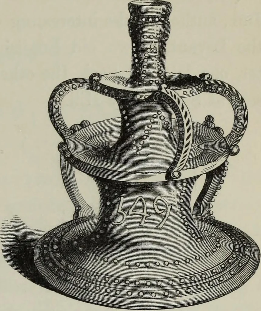 An illustration from Collections towards a history of pottery and porcelain, in the 15th, 16th, 17th, and 18th centuries : with a description of the manufacture, a glossary, and a list of monograms, 1850, leaf 134