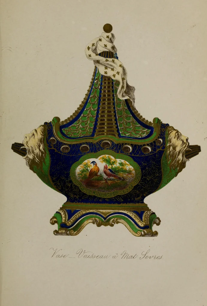 An illustration from Collections towards a history of pottery and porcelain, in the 15th, 16th, 17th, and 18th centuries : with a description of the manufacture, a glossary, and a list of monograms, 1850, leaf 248