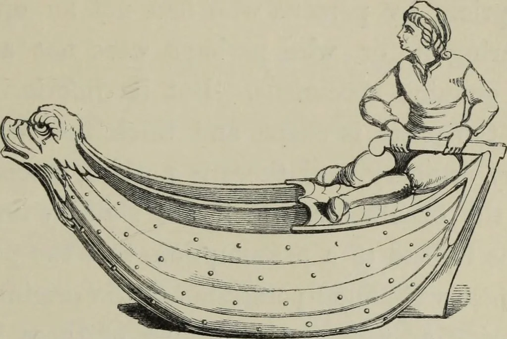 An illustration from Collections towards a history of pottery and porcelain, in the 15th, 16th, 17th, and 18th centuries : with a description of the manufacture, a glossary, and a list of monograms, 1850, leaf 268