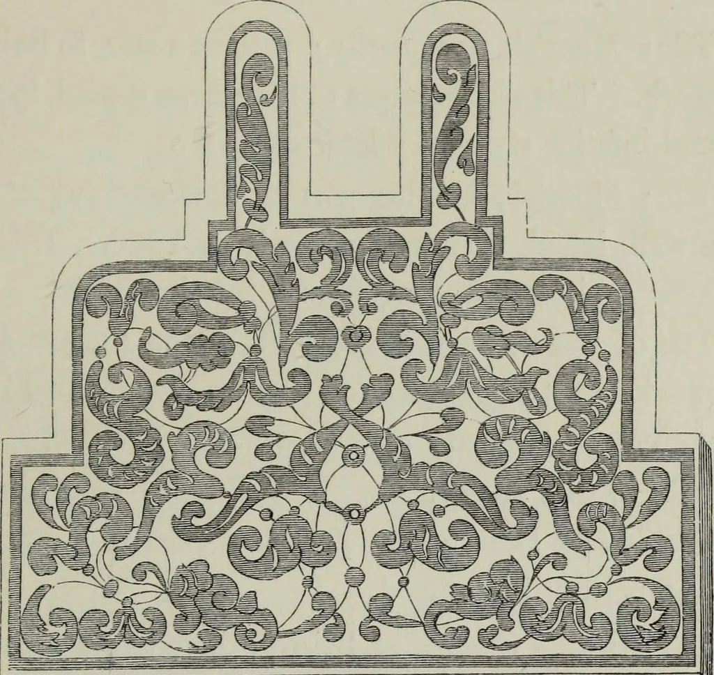 An illustration from Collections towards a history of pottery and porcelain, in the 15th, 16th, 17th, and 18th centuries : with a description of the manufacture, a glossary, and a list of monograms, 1850, leaf 282