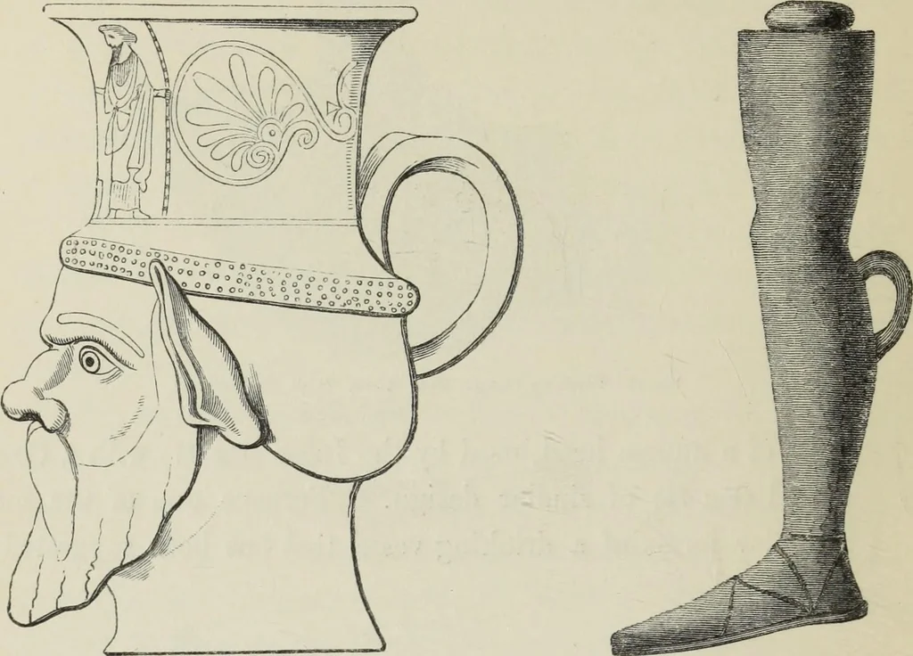 An illustration from Collections towards a history of pottery and porcelain, in the 15th, 16th, 17th, and 18th centuries : with a description of the manufacture, a glossary, and a list of monograms, 1850, leaf 293