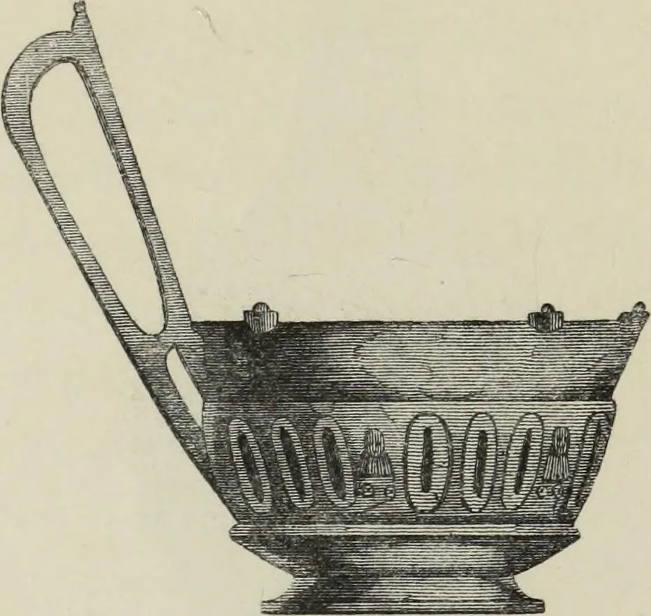 An illustration from Collections towards a history of pottery and porcelain, in the 15th, 16th, 17th, and 18th centuries : with a description of the manufacture, a glossary, and a list of monograms, 1850, leaf 305