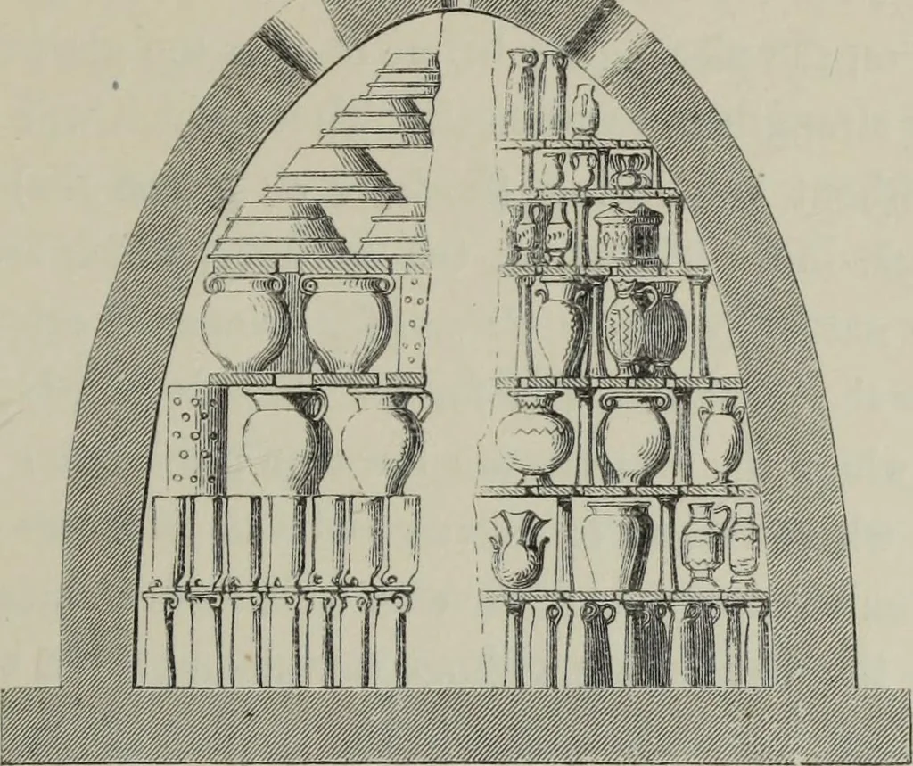 An illustration from Collections towards a history of pottery and porcelain, in the 15th, 16th, 17th, and 18th centuries : with a description of the manufacture, a glossary, and a list of monograms, 1850, leaf 312