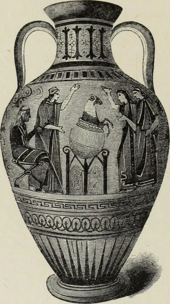 An illustration from Collections towards a history of pottery and porcelain, in the 15th, 16th, 17th, and 18th centuries : with a description of the manufacture, a glossary, and a list of monograms, 1850, leaf 321