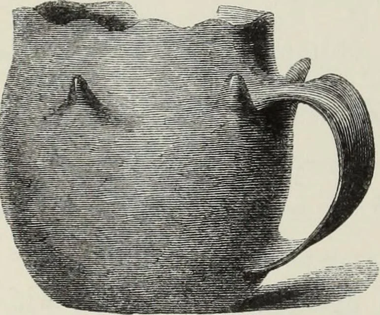 An illustration from Collections towards a history of pottery and porcelain, in the 15th, 16th, 17th, and 18th centuries : with a description of the manufacture, a glossary, and a list of monograms, 1850, leaf 329