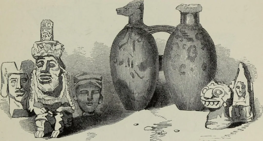 An illustration from Collections towards a history of pottery and porcelain, in the 15th, 16th, 17th, and 18th centuries : with a description of the manufacture, a glossary, and a list of monograms, 1850, leaf 330