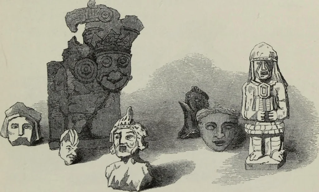 An illustration from Collections towards a history of pottery and porcelain, in the 15th, 16th, 17th, and 18th centuries : with a description of the manufacture, a glossary, and a list of monograms, 1850, leaf 330