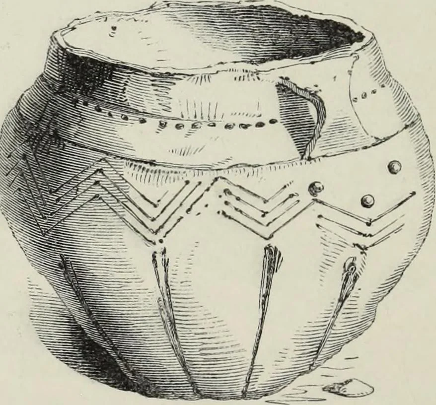 An illustration from Collections towards a history of pottery and porcelain, in the 15th, 16th, 17th, and 18th centuries : with a description of the manufacture, a glossary, and a list of monograms, 1850, leaf 349