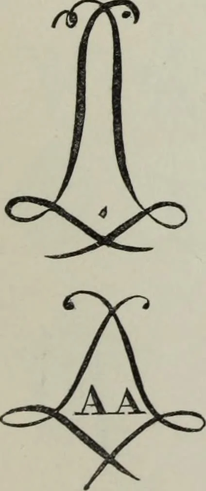 An illustration from Collections towards a history of pottery and porcelain, in the 15th, 16th, 17th, and 18th centuries : with a description of the manufacture, a glossary, and a list of monograms, 1850, leaf 382