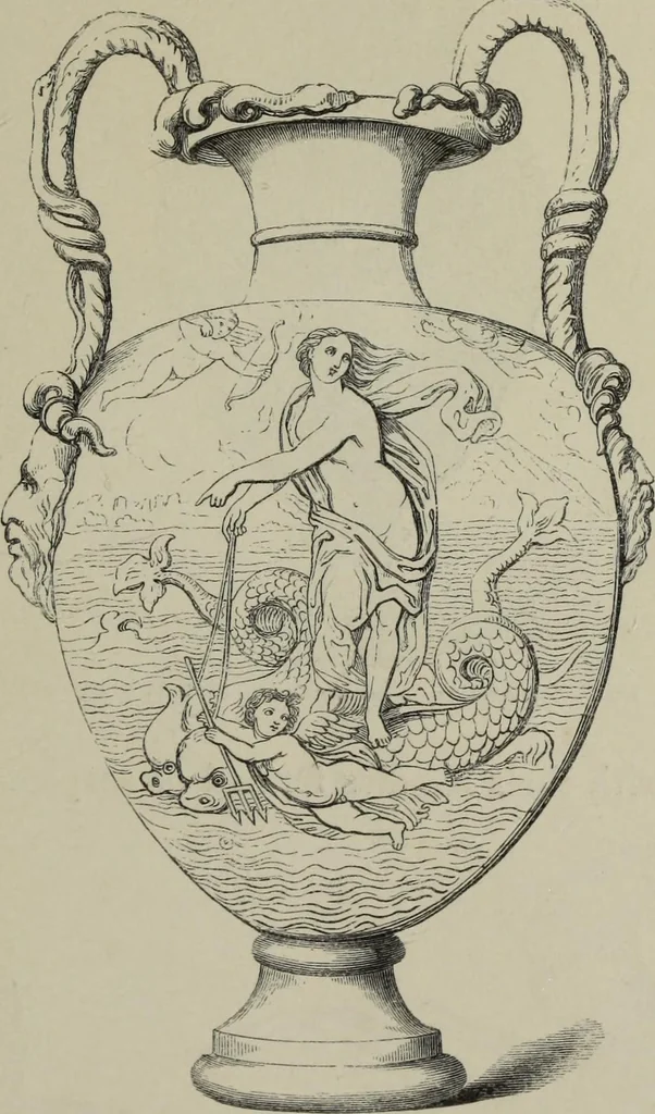 An illustration from Collections towards a history of pottery and porcelain, in the 15th, 16th, 17th, and 18th centuries : with a description of the manufacture, a glossary, and a list of monograms, 1850, leaf 50