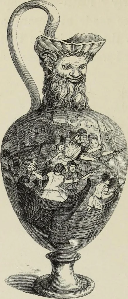 An illustration from Collections towards a history of pottery and porcelain, in the 15th, 16th, 17th, and 18th centuries : with a description of the manufacture, a glossary, and a list of monograms, 1850, leaf 51