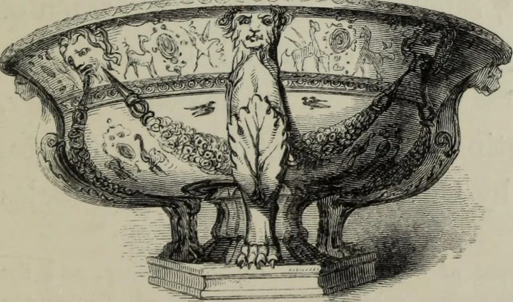 An illustration from Collections towards a history of pottery and porcelain, in the 15th, 16th, 17th, and 18th centuries : with a description of the manufacture, a glossary, and a list of monograms, 1850, leaf 62