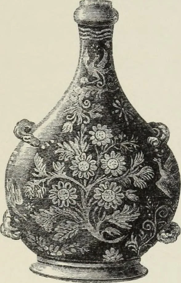 An illustration from Collections towards a history of pottery and porcelain, in the 15th, 16th, 17th, and 18th centuries : with a description of the manufacture, a glossary, and a list of monograms, 1850, leaf 69