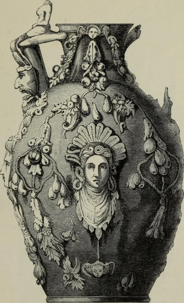 An illustration from Collections towards a history of pottery and porcelain, in the 15th, 16th, 17th, and 18th centuries : with a description of the manufacture, a glossary, and a list of monograms, 1850, leaf 78