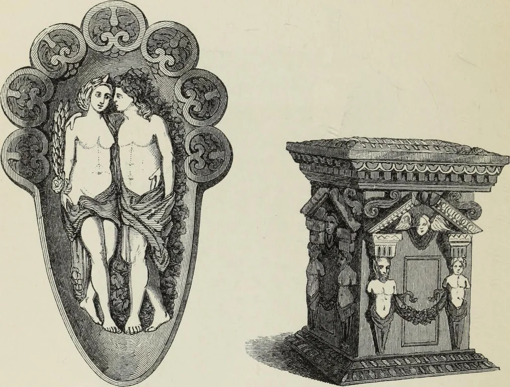 An illustration from Collections towards a history of pottery and porcelain, in the 15th, 16th, 17th, and 18th centuries : with a description of the manufacture, a glossary, and a list of monograms, 1850, leaf 79