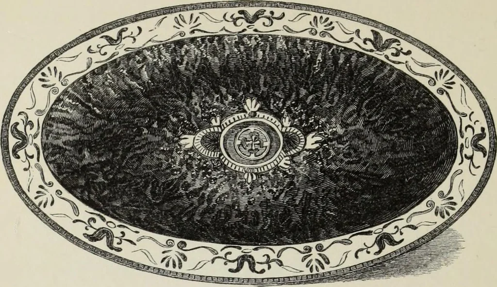 An illustration from Collections towards a history of pottery and porcelain, in the 15th, 16th, 17th, and 18th centuries : with a description of the manufacture, a glossary, and a list of monograms, 1850, leaf 83