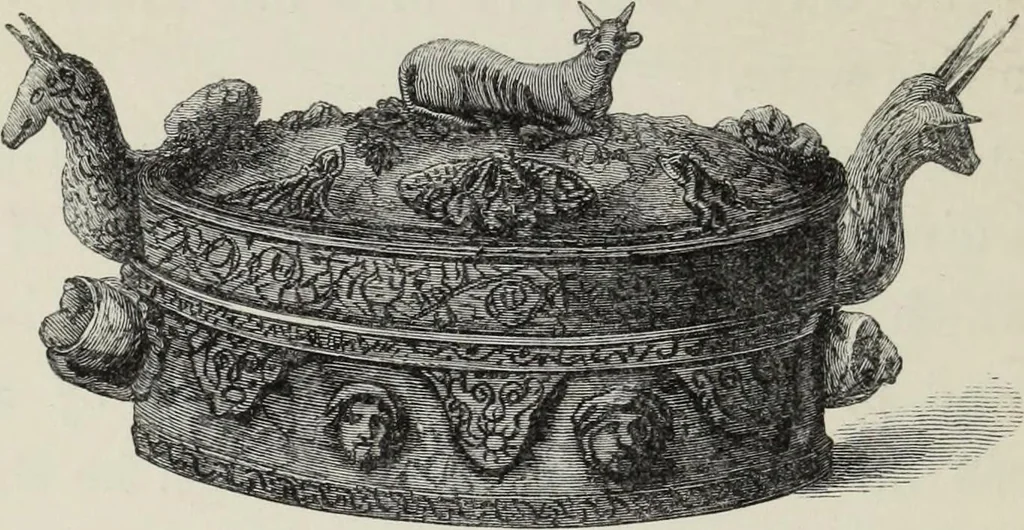 An illustration from Collections towards a history of pottery and porcelain, in the 15th, 16th, 17th, and 18th centuries : with a description of the manufacture, a glossary, and a list of monograms, 1850, leaf 83