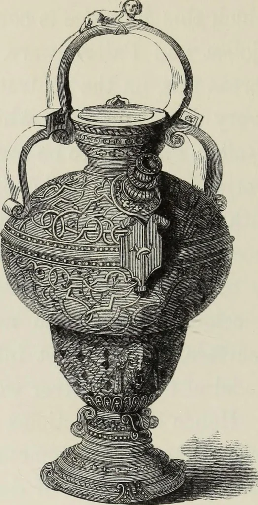 An illustration from Collections towards a history of pottery and porcelain, in the 15th, 16th, 17th, and 18th centuries : with a description of the manufacture, a glossary, and a list of monograms, 1850, leaf 93