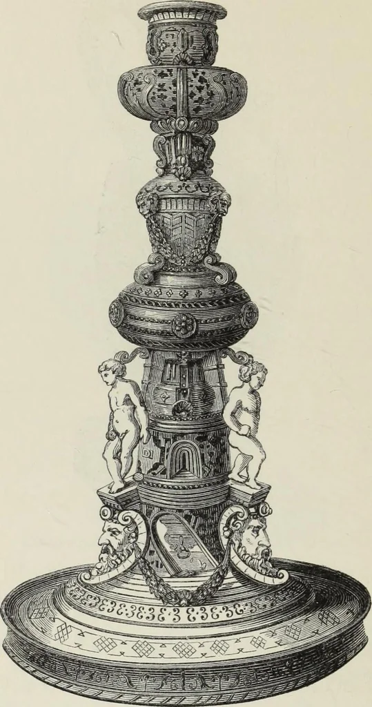 An illustration from Collections towards a history of pottery and porcelain, in the 15th, 16th, 17th, and 18th centuries : with a description of the manufacture, a glossary, and a list of monograms, 1850, leaf 95