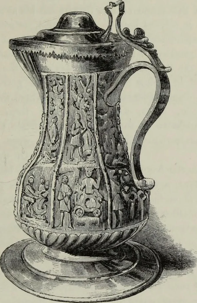An illustration from Collections towards a history of pottery and porcelain, in the 15th, 16th, 17th, and 18th centuries : with a description of the manufacture, a glossary, and a list of monograms, 1850, leaf 98