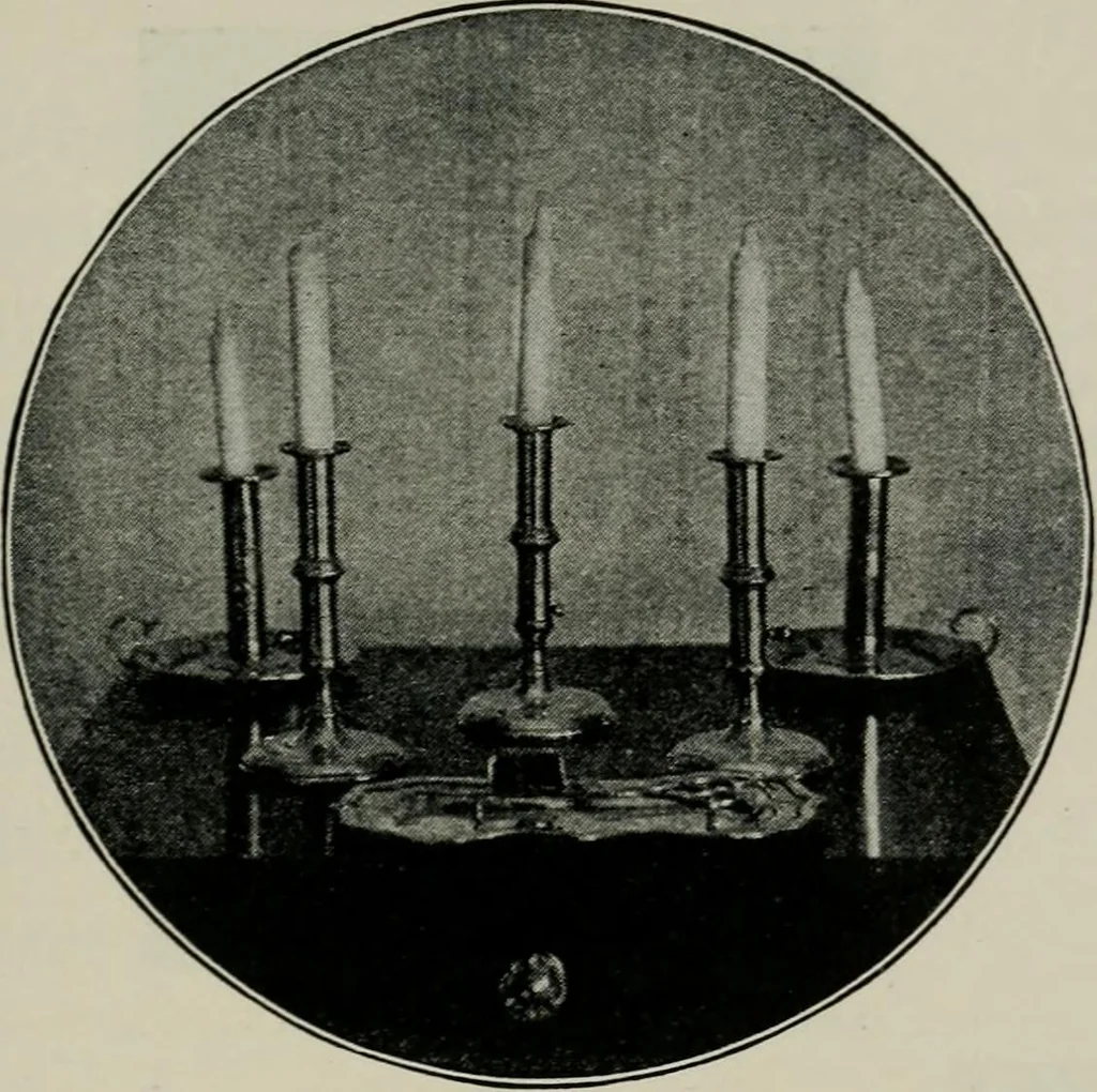 An illustration from Collector's luck; or, A repository of pleasant and profitable discourses descriptive of the household furniture and ornaments of olden time.., 1919, leaf 110