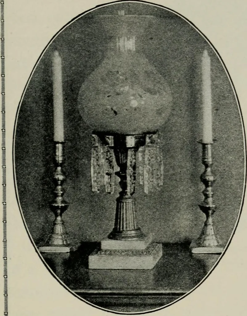 An illustration from Collector's luck; or, A repository of pleasant and profitable discourses descriptive of the household furniture and ornaments of olden time.., 1919, leaf 114