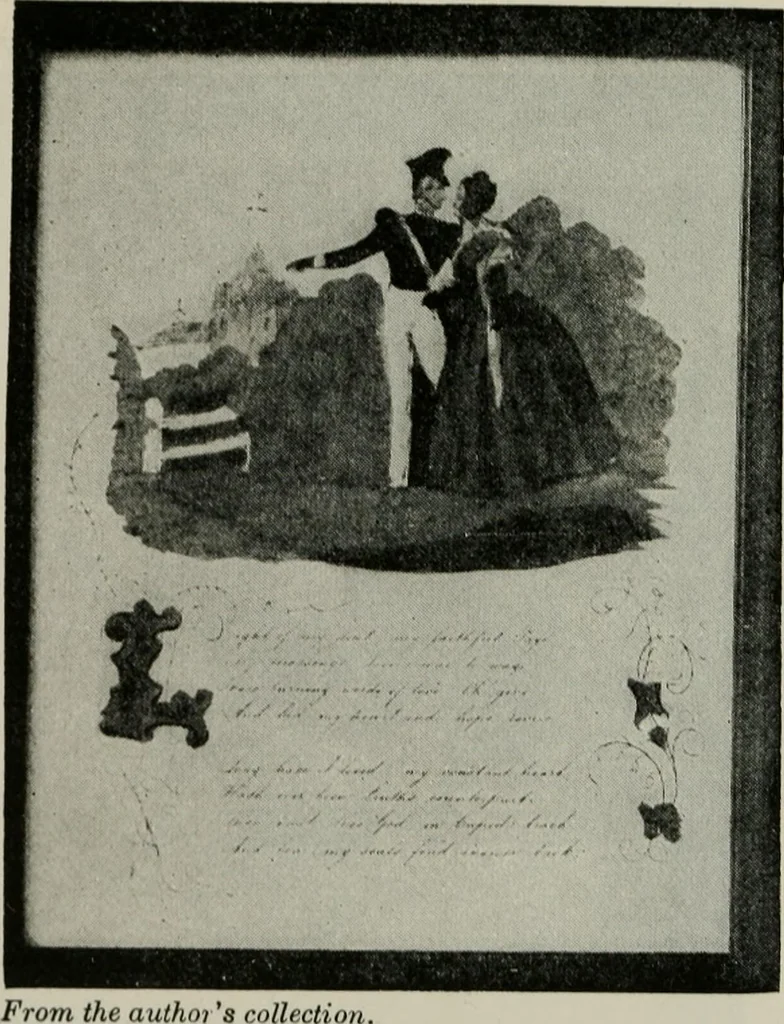 An illustration from Collector's luck; or, A repository of pleasant and profitable discourses descriptive of the household furniture and ornaments of olden time.., 1919, leaf 124