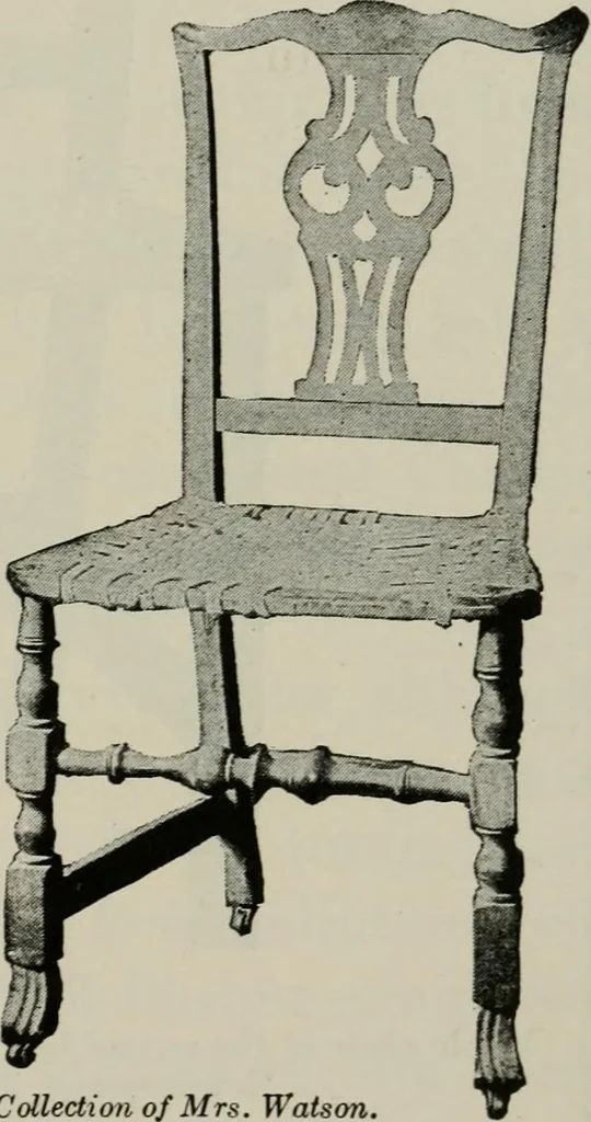 An illustration from Collector's luck; or, A repository of pleasant and profitable discourses descriptive of the household furniture and ornaments of olden time.., 1919, leaf 182