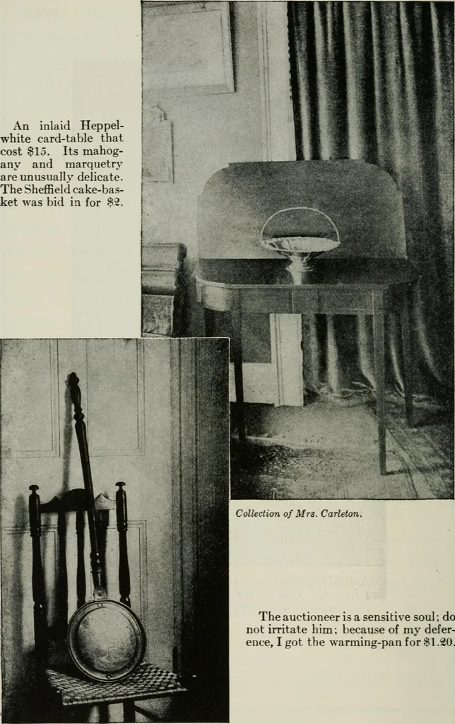 An illustration from Collector's luck; or, A repository of pleasant and profitable discourses descriptive of the household furniture and ornaments of olden time.., 1919, leaf 27