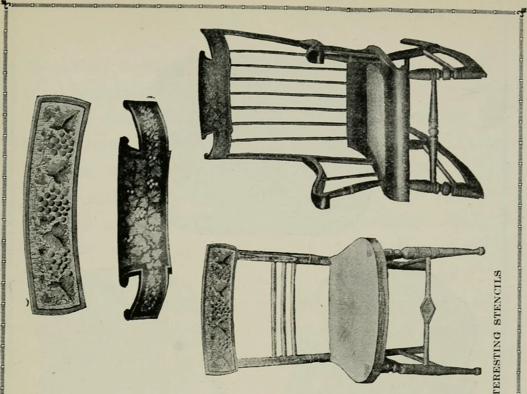 An illustration from Collector's luck; or, A repository of pleasant and profitable discourses descriptive of the household furniture and ornaments of olden time.., 1919, leaf 44