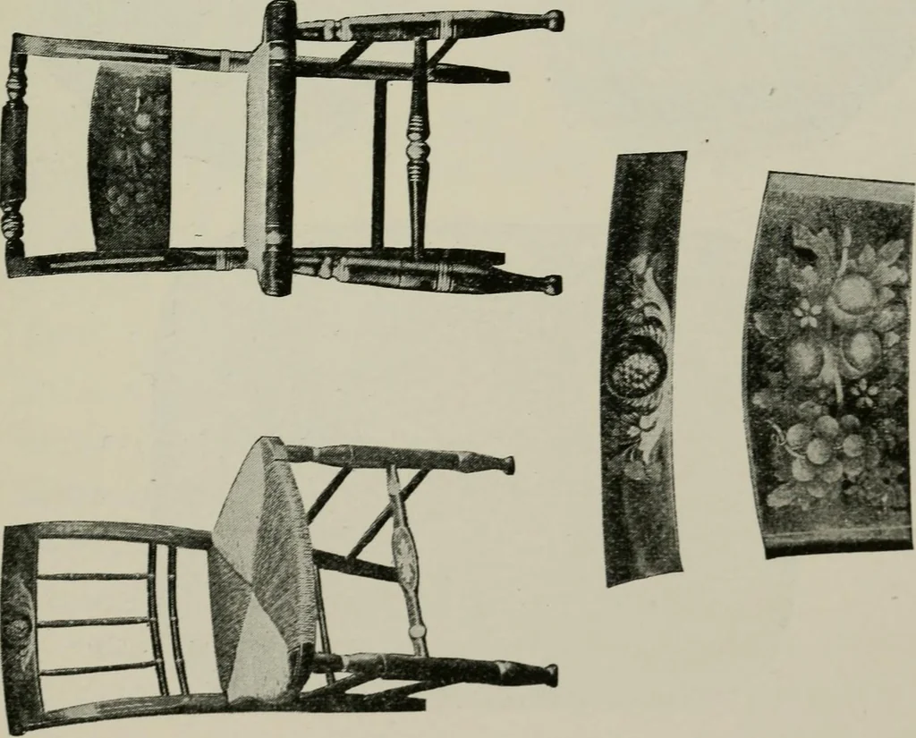 An illustration from Collector's luck; or, A repository of pleasant and profitable discourses descriptive of the household furniture and ornaments of olden time.., 1919, leaf 44