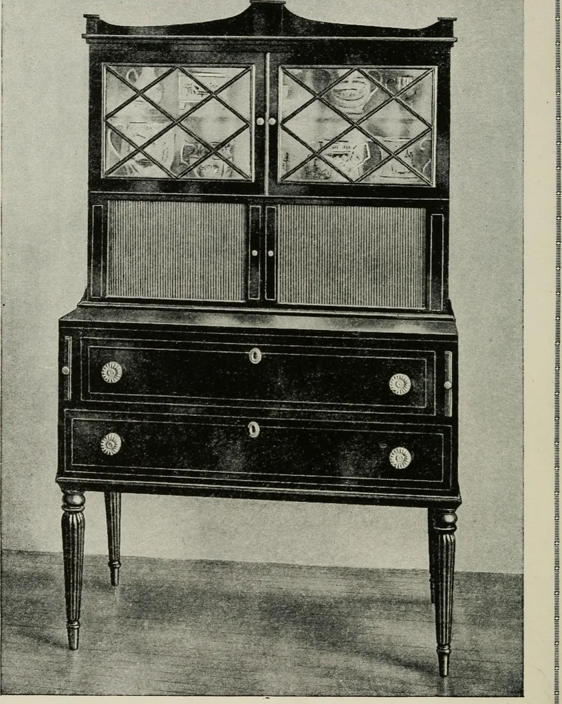 An illustration from Collector's luck; or, A repository of pleasant and profitable discourses descriptive of the household furniture and ornaments of olden time.., 1919, leaf 9
