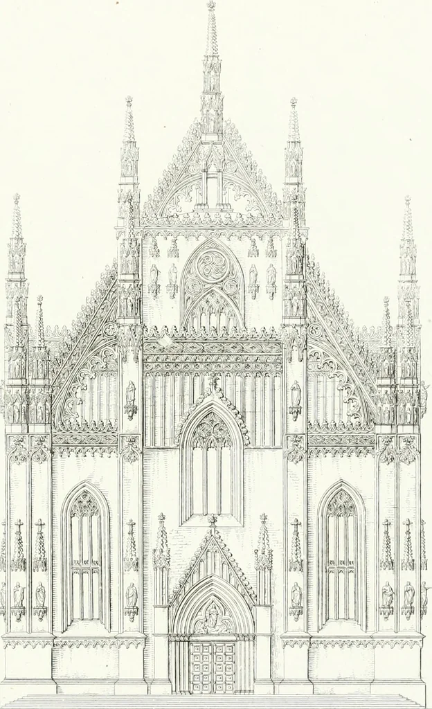 An illustration from Collezione di soggetti ornamentali ed architettonici inventati e disegnati da Domenico Moglia, 1837, leaf 120