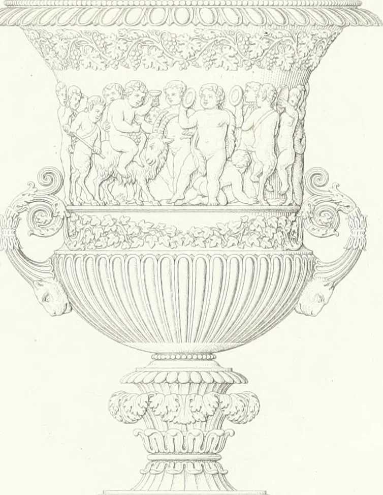 An illustration from Collezione di soggetti ornamentali ed architettonici inventati e disegnati da Domenico Moglia, 1837, leaf 22